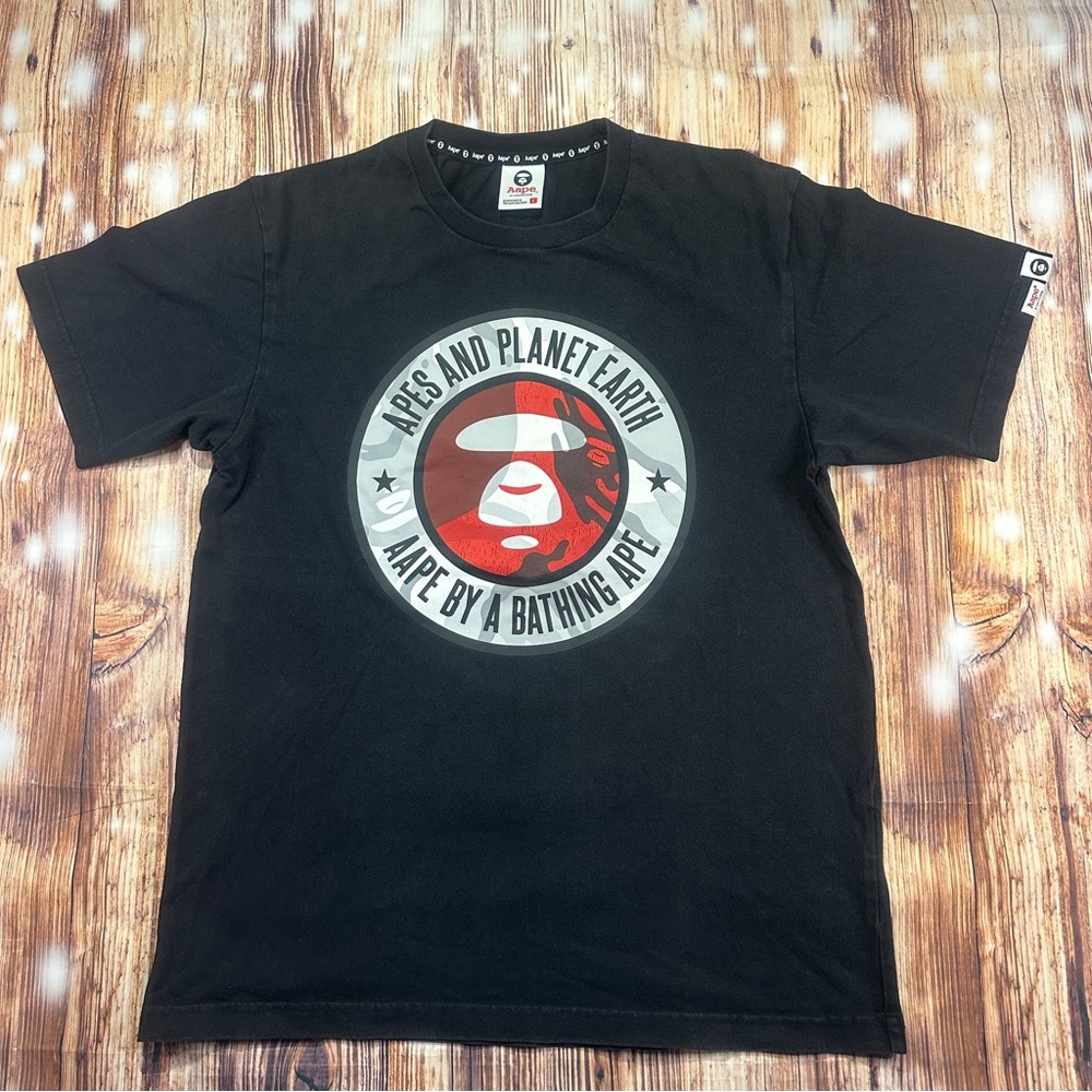 BAPE  AAPE BY ABATHNG APE Men’s Tshirt Size Large